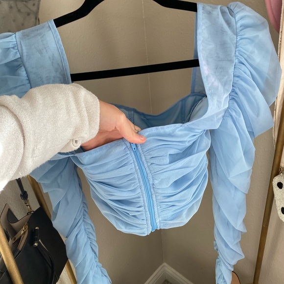 Light Blue Long Sleeve - Picture 3 of 3